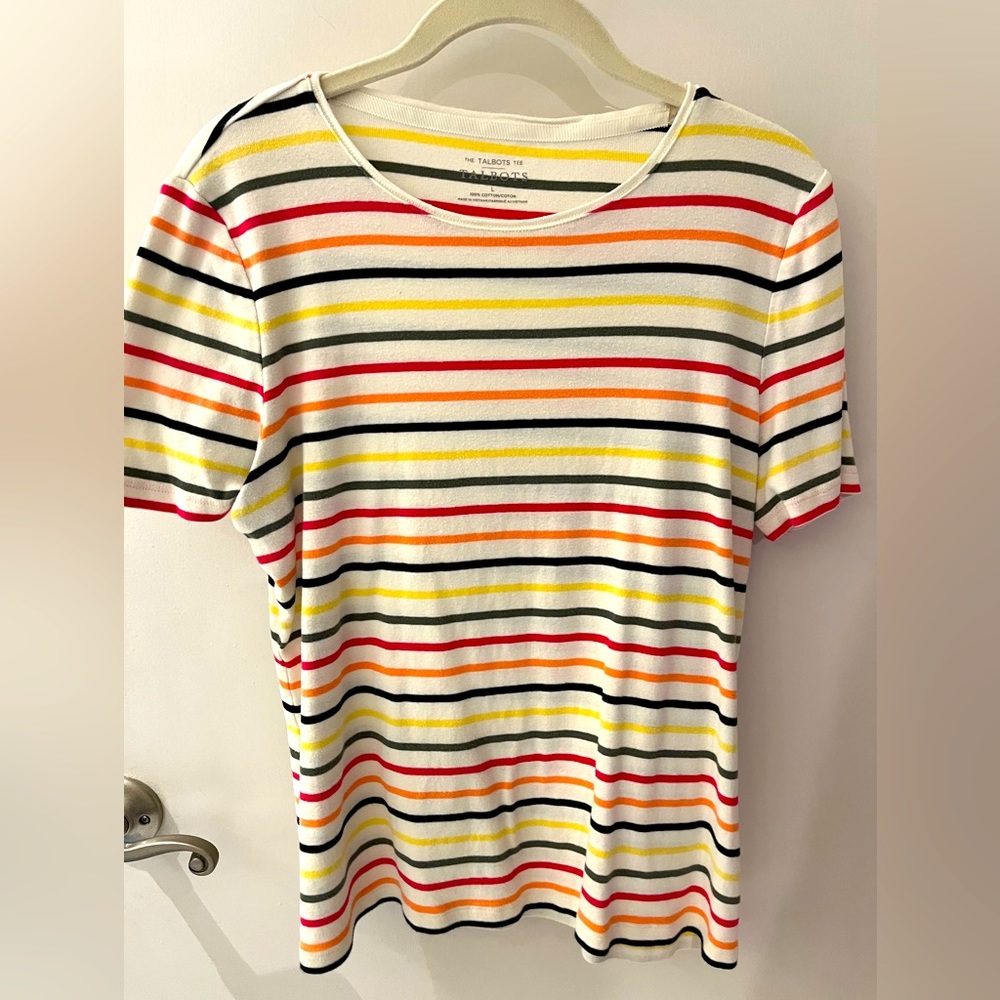 Talbots Striped Tee